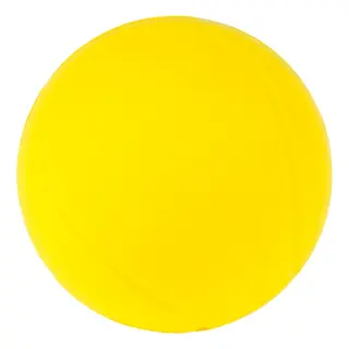 Softball PU-skum 7 cm gul Meget god sprett | Myk tennisball