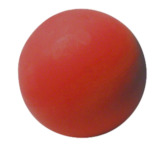 Klokkeball 16 cm rød Ball med bjelle for svaksynte