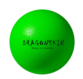 Dragonskin skumball 21 cm | Lime Kvalitets softball i neonfarge