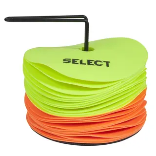 Select Markeringsmattesett 12 gule og 12 oransje markeringsmatter