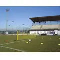 Fotballtennis - sett utendørs 9x1 m Nett med stolper til fotball og tennis