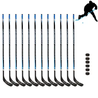 Ishockeyk&#248;ller og pucker | Senior R 12 ishockeyk&#248;ller 150 cm | 6 pucker