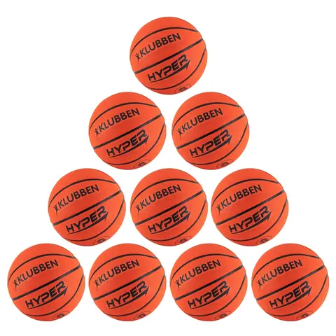 Basketball Klubben Hyper 5 (10) 10 stk | Treningsball