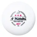 Bordtennisballer Nittaku Premium 40 12 stk | ITTF | Konkurranse
