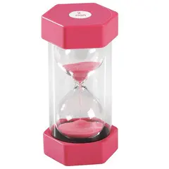 Timeglass 2 minutter med farget sand