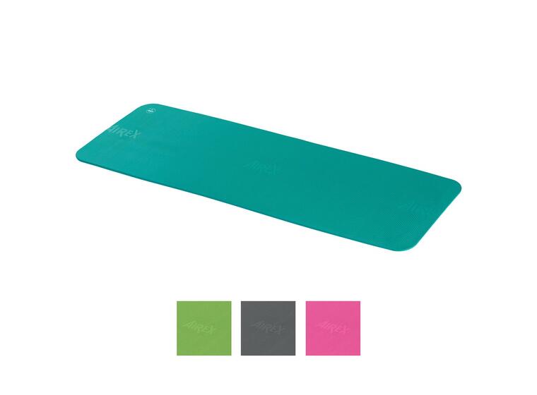Airex Fitline matte 180x60x1 cm Treningsmatte med hull | Rosa 