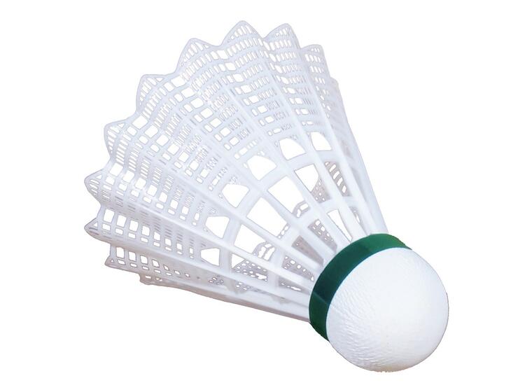 Badmintonball Shuttle 1000 - 6 stk Hvit | Langsom hastighet 