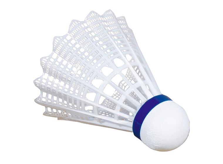 Badmintonball Shuttle 2000 - 6 stk Hvit | Middels hastighet 