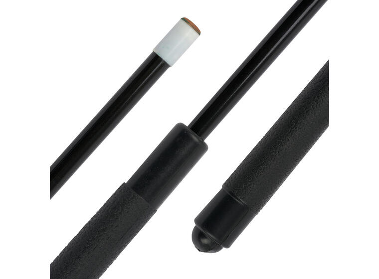 Biljardkø Glassfiber 140 cm Svart Robust og bruddsikker biljardkø 
