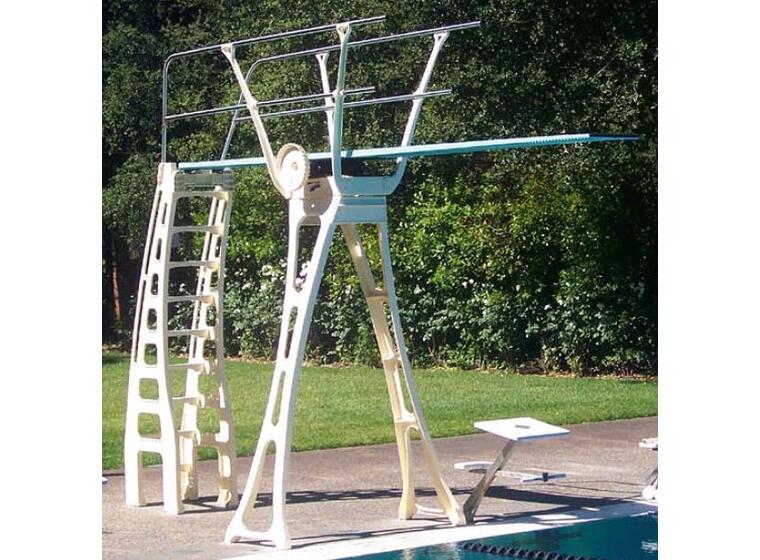 Durafim sviktbrettstativ 3 meter Til Stupebrett Duraflex Maxi B 4,88 m 
