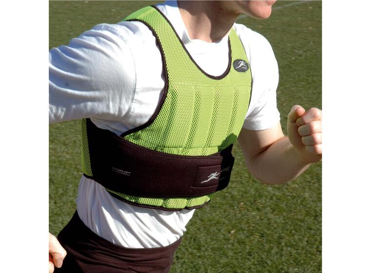Ironwear kort vektvest Gul 4,5 kg 
