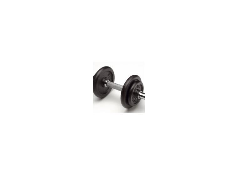 Manual med løse vekter 10 kg Lengde på stang: 35 cm 