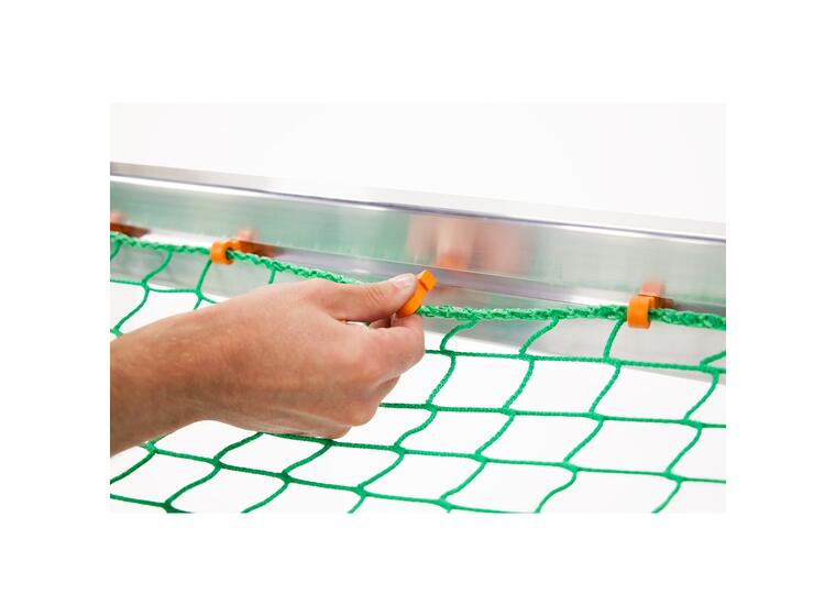 Minimål foldbart 120 x 80 cm Robust alu fotballmål | 10 cm masker 