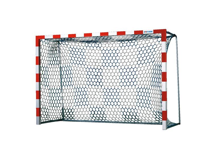Nett håndballmål 3x2 m Sjakkbrettmønster 1 par| Hvit/Blå | 80/100 | 3,5 mm | M100 