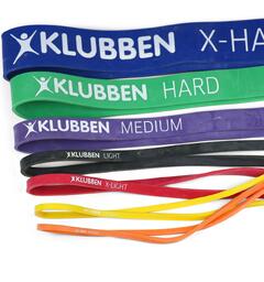 Powerband - lang, rund treningsstrikk 1 stk. | Velg belastning