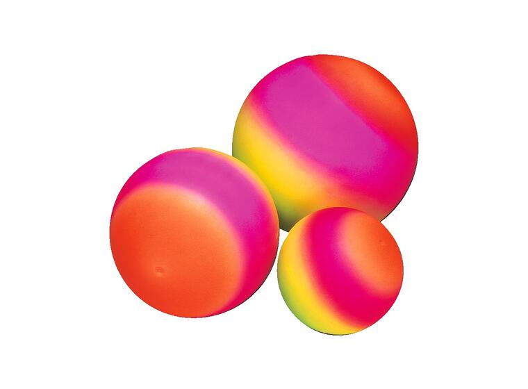 Regnbueball Togu 18 cm Fargerik lekeball 