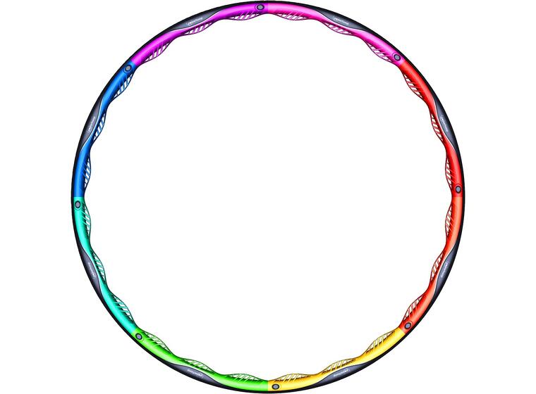 Rokkering med vekt 1,6 kg Powerhoop Deluxe rockering til trening 