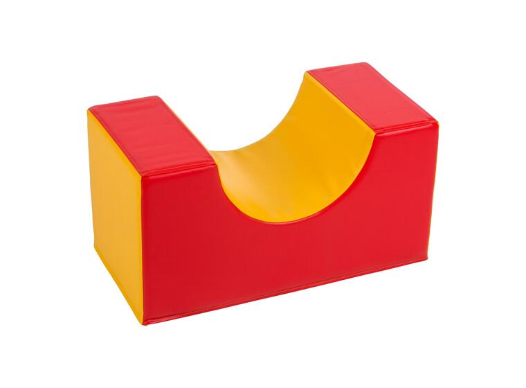 Skummodul | Bro i skum 60x30x30 cm | Rød/Gul 