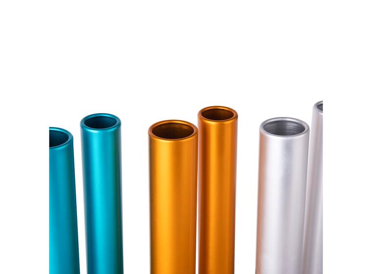 Stafettpinne i aluminium Senior Diameter 38 mm 