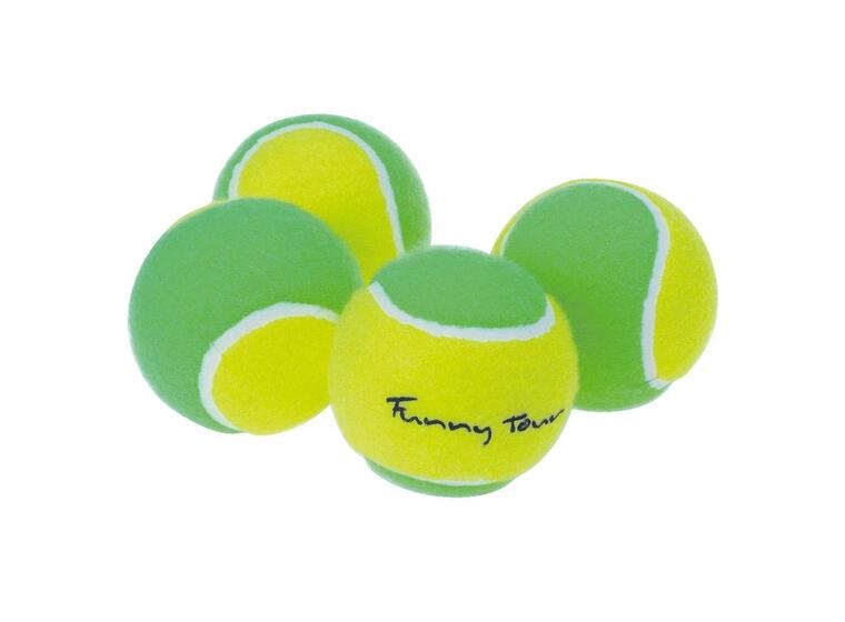 Tennisballer Soft Fun 4 stykk | Grønn Nivå 1 (9-12+ år) 