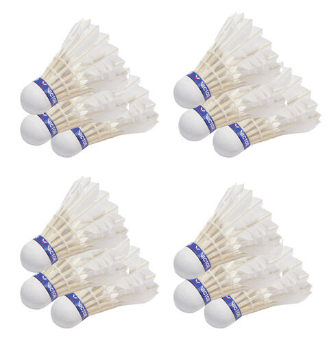 Badmintonball Pro Court - 12 stk Til turnering og konkurranse i badminton