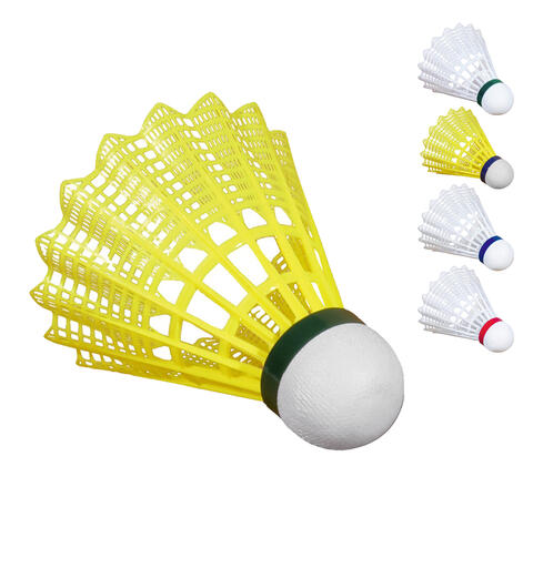 Badmintonball Shuttle 2000 - 6 stk Til turnering og konkurranse i badminton