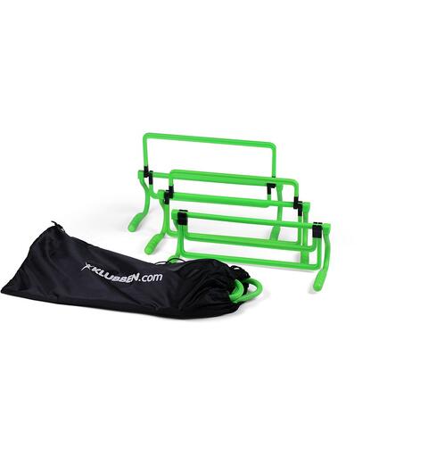 Hekk | Mini treningshekker 6 stk. Justerbar h&#248;yde, 15, 23 og 29 cm