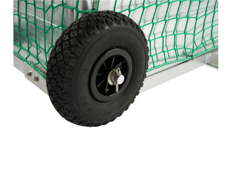 Landhockeymål 3,66 x 2,14 m | Med transporthjul 