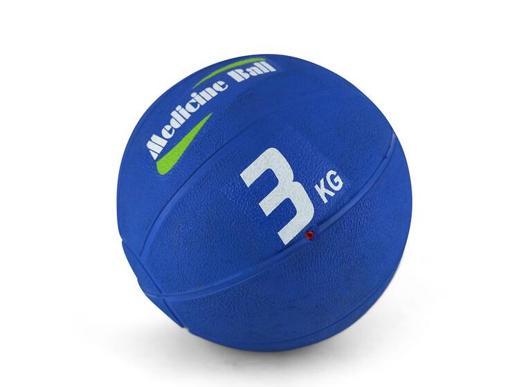 Medisinball Klubben 3 kg ø 23 cm | Gummiball med godt grep 