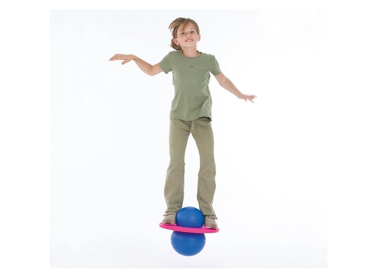 Moonhopper Togu Kids Rosa Balanseleke som kan brukes inne og ute 