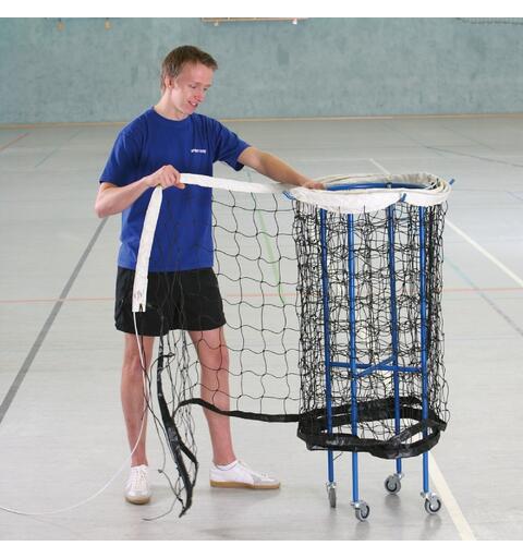 Oppbevaringsvogn for nett Til badmintonnett