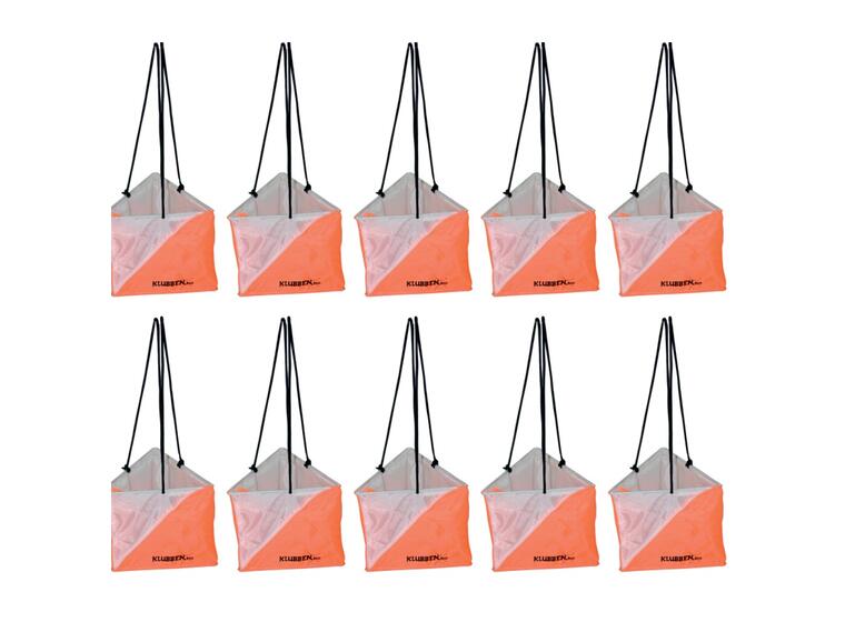 Orientering postskjerm 15x15 cm (10 stk) 10 orienteringspost til skole og trening 