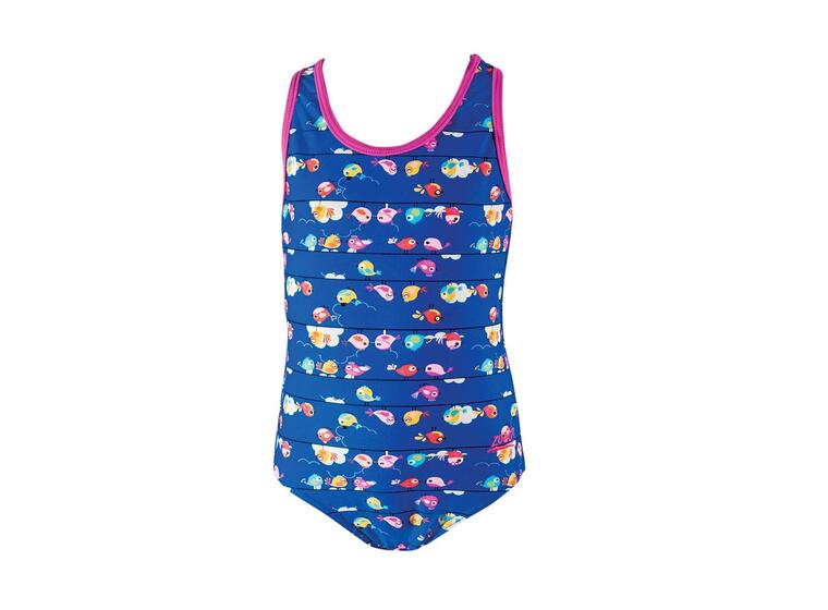 Pretty Bird Actionback Badedrakt 92cm Zoggs | Multi/Rosa | Elastomax