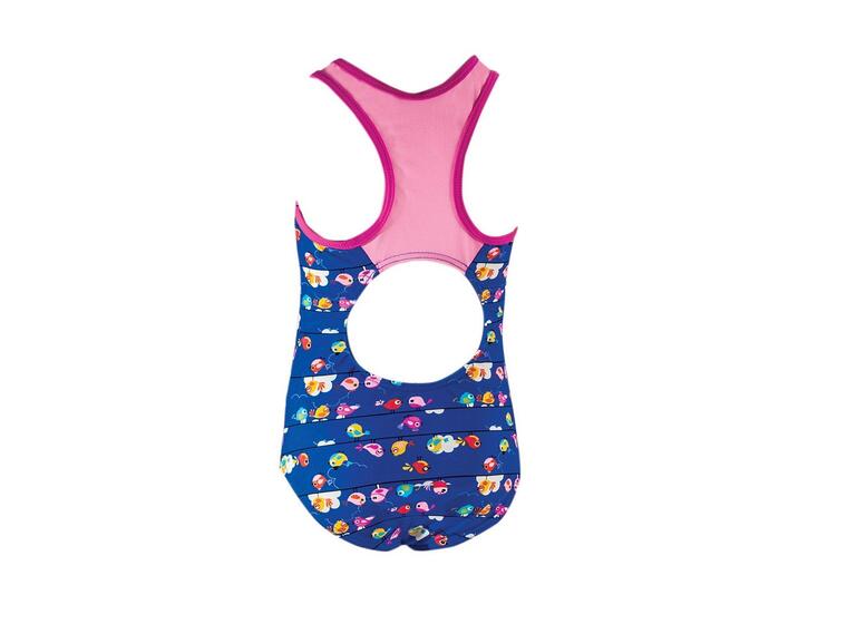 Pretty Bird Actionback Badedrakt 92cm Zoggs | Multi/Rosa | Elastomax