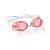 Monterbar Svømmebrille Classic Malmsten Swedish Goggles | Rød 