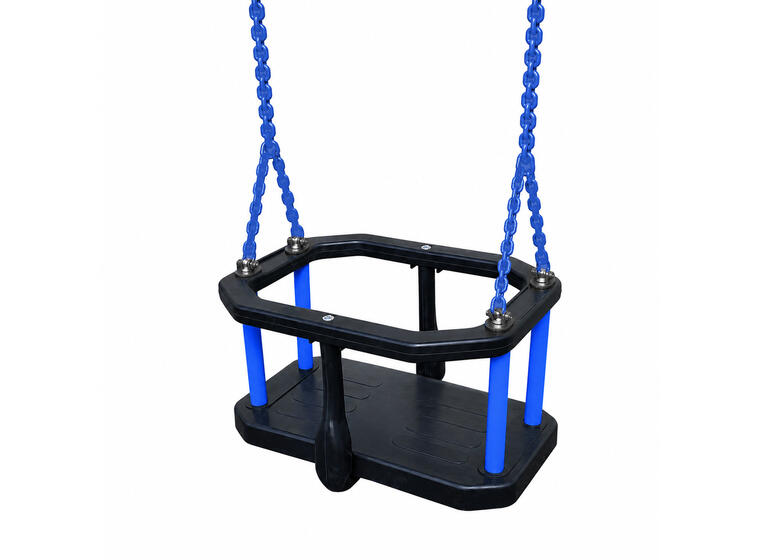 Babyhuske - trygg huske for de minste Huske inkl. plastbelagt kjetting 