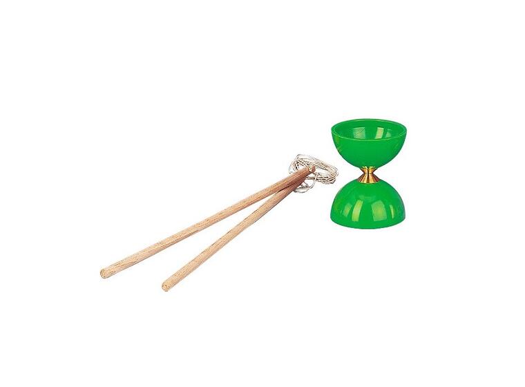 Diabolo medium diameter 10 cm Inkludert pinner og snor 