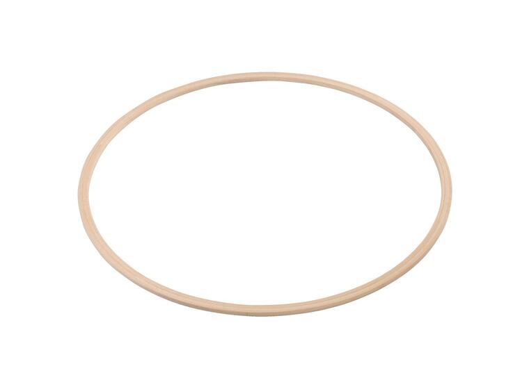 Gymnastikkring av bøk 90 cm Naturlig materiale med pen finish 