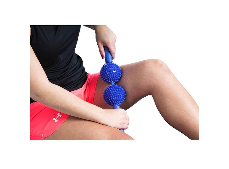 Massasjerulle Duo 43 cm Med 2 piggballer 
