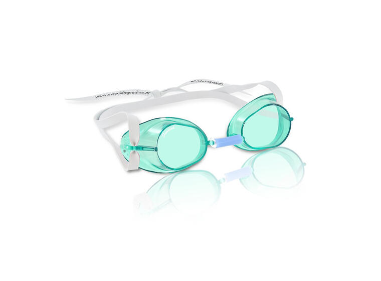 Monterbar Svømmebrille Classic Malmsten Swedish Goggles | Grønn 