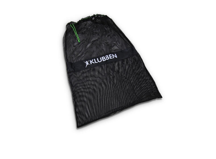 Nettingbag mesh deluxe svart Utstyrsnett til oppbevaring 90x60 cm 