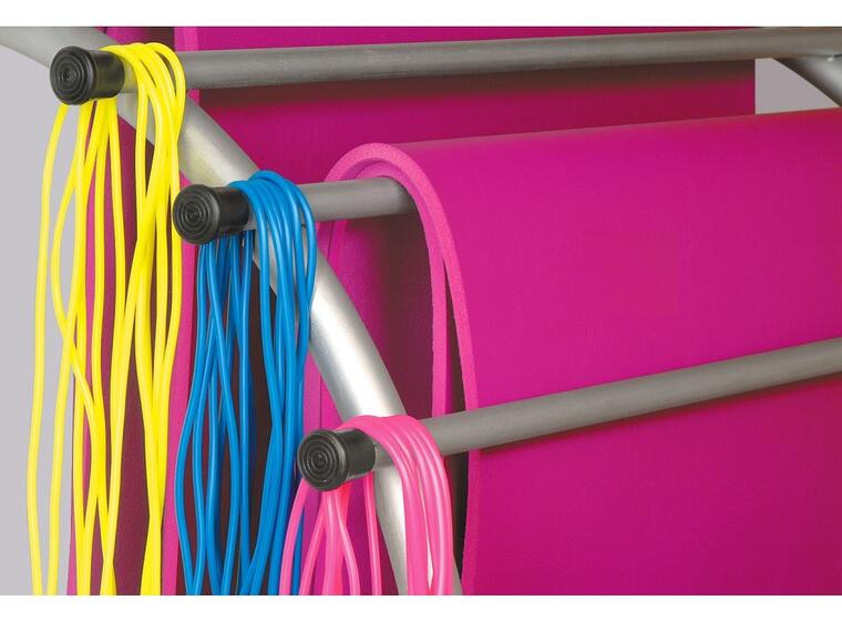 Oppbevaring til matter | Vegghengt 145 x 47 x 54 cm | ca 15 treningsmatter 