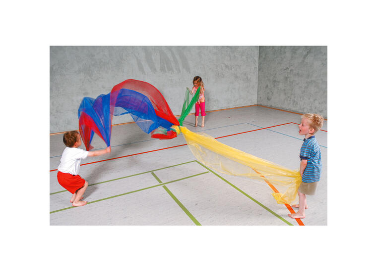 Sjongleringsduk X-stor Rytmeduk 4 stk. | 245x130 cm 