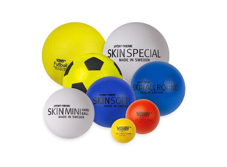 Softballer Basis (8) 8 myke baller med ballnett 