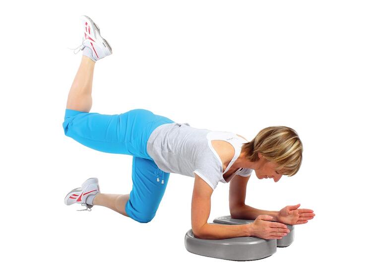 Togu Aero-Step Pro Balansepute Sølv | Trening og rehabilitering 