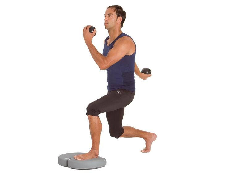 Togu Aero step XL Balansepute Grå | Trening og rehabilitering 