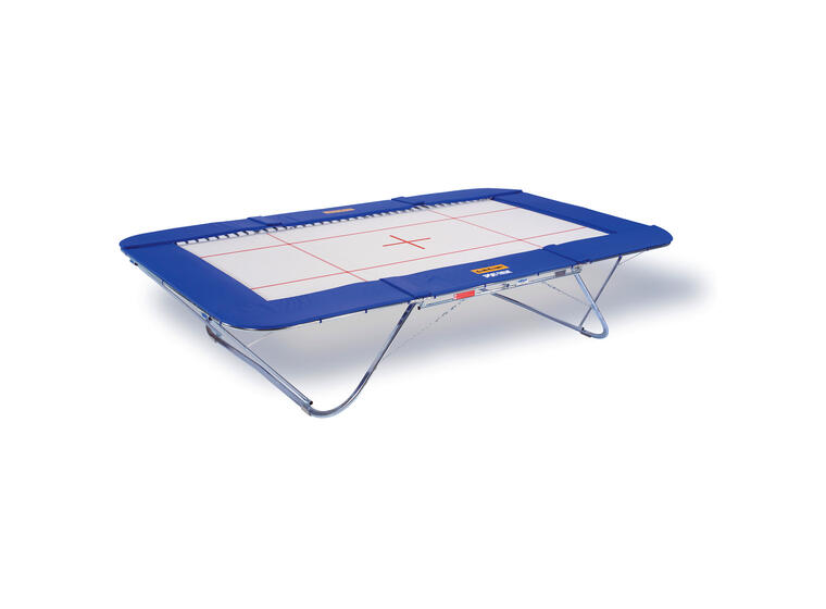 Trampoline Grand Master School II med Safe & Comfort hjulstativ 