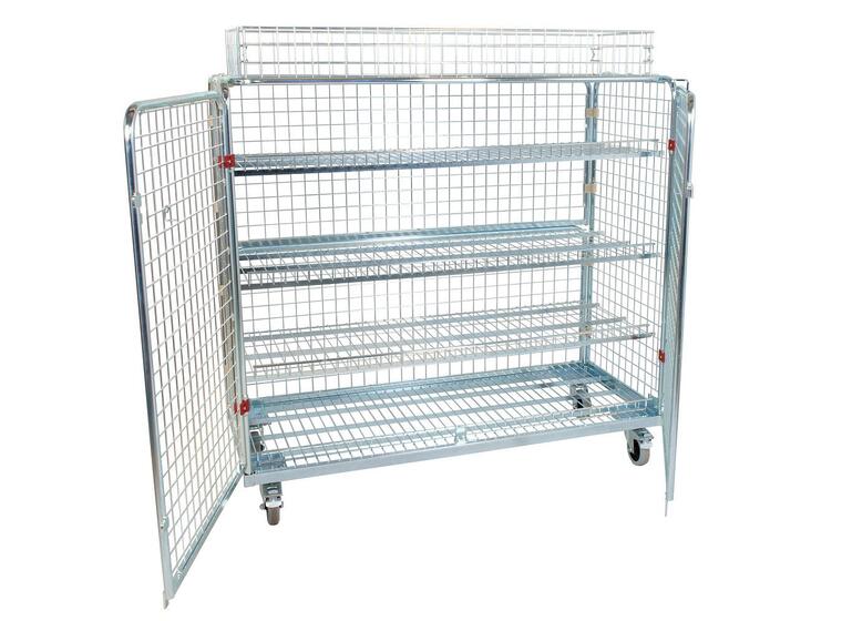 Transportvogn Standard m/topp 150x140 cm Oppbevaring til baller og utstyr 