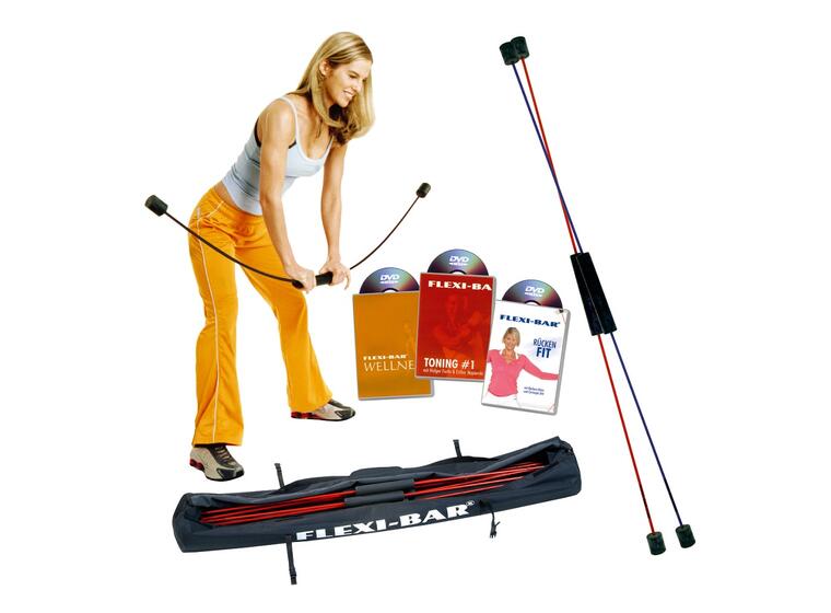 Treningsstav Flexi-Bar Gruppesett Club 15 flexi-Bars | 1 oppbevaringsbag 