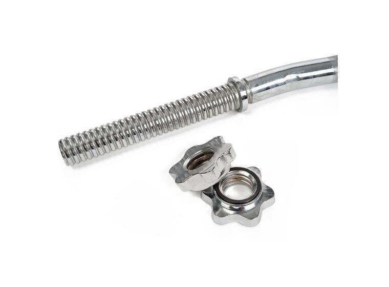 Vektstang Curlstang m/gjenger 30 mm Max 180 kg | 120 cm | 7,5 kg 